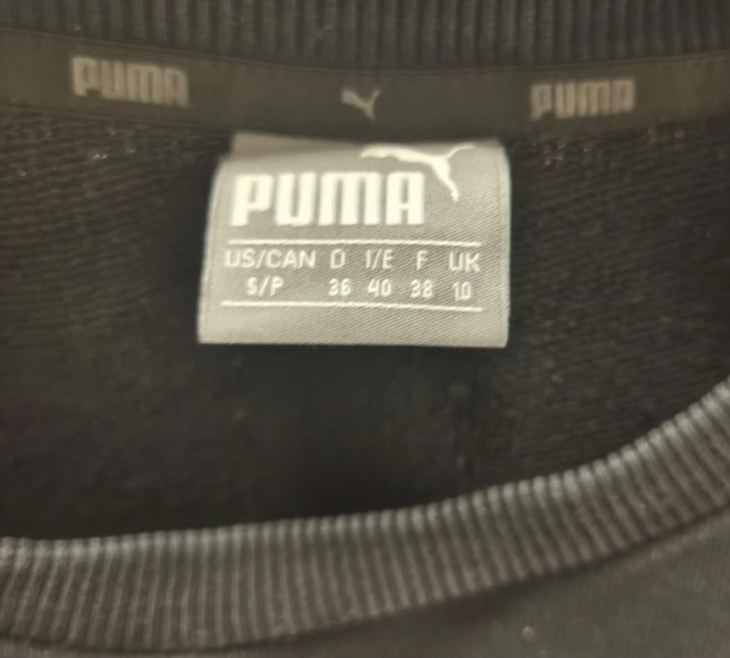 Puma ανδρικό Φούτερ Μαύρο - S