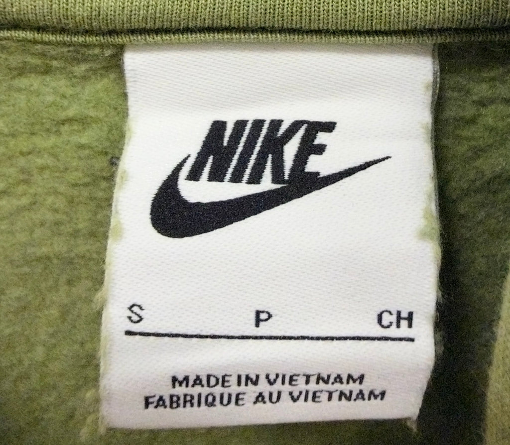 Nike Ανδρικό Φούτερ με Κουκούλα και Λογότυπο Swoosh – Λαχανί – S