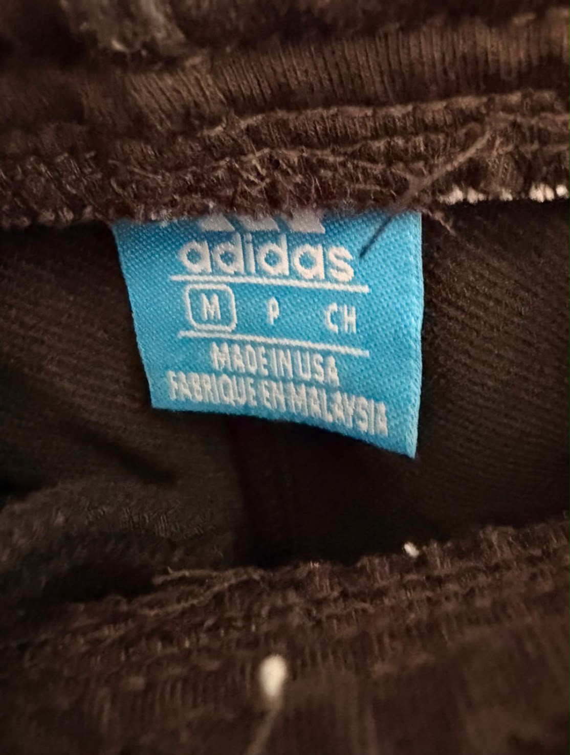 Adidas Ανδρικό Παντελόνι Φόρμας Μαύρο 3-Stripes – M