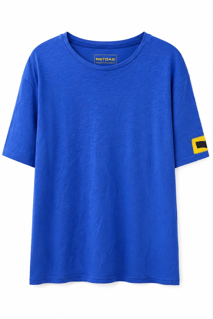 GAS Ανδρικό T-Shirt Μπλε – Μέγεθος XXL
