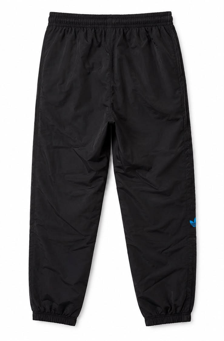 adidas Originals Ανδρικό Παντελόνι Φόρμας Μαύρο με Γαλάζιο Trefoil-M