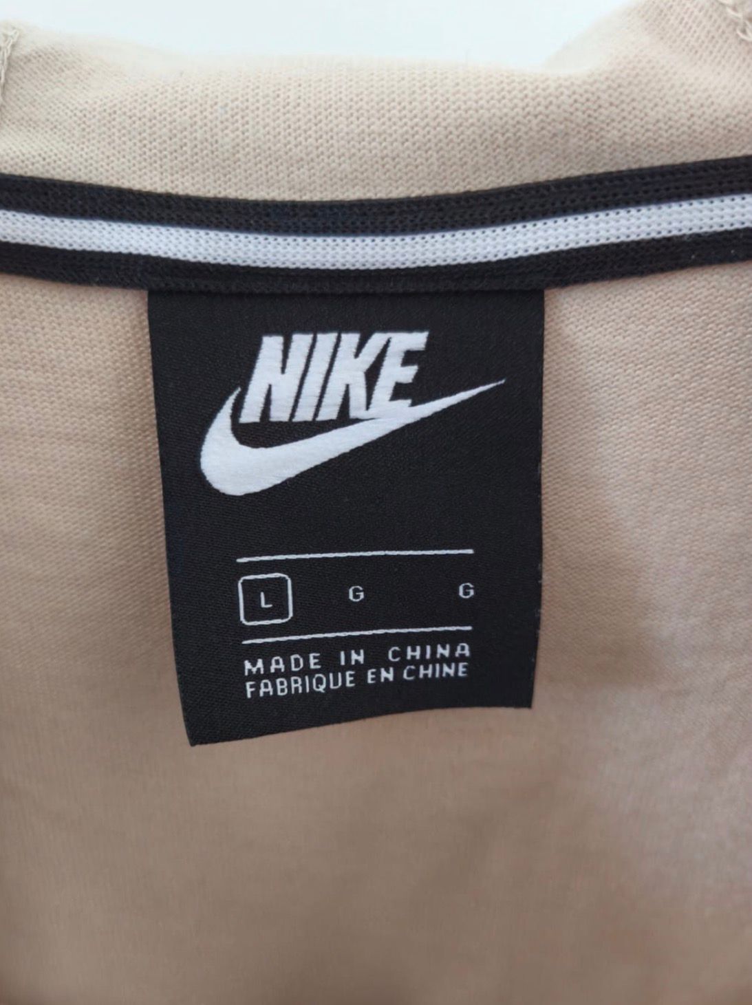 Nike Sportswear Club Fleece Full Zip Hoodie – Μπεζ-L