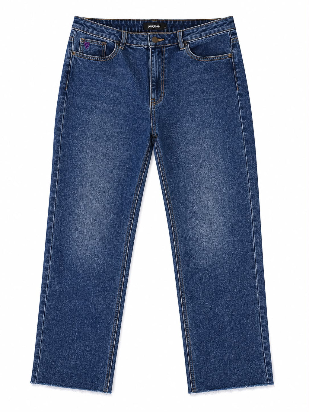 Joudsei Wide Leg Jeans – Navy-44