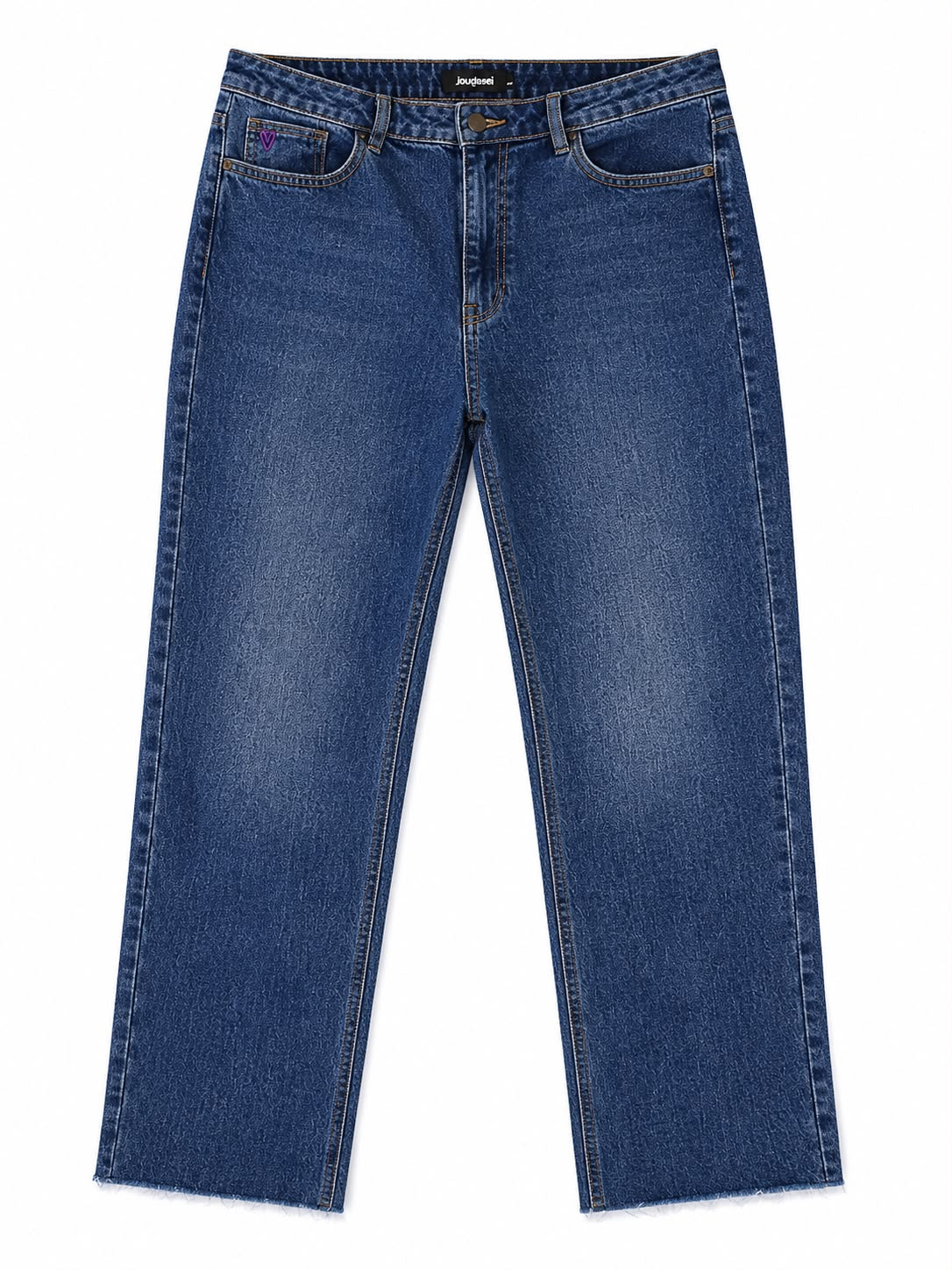 Joudsei Wide Leg Jeans – Navy-44