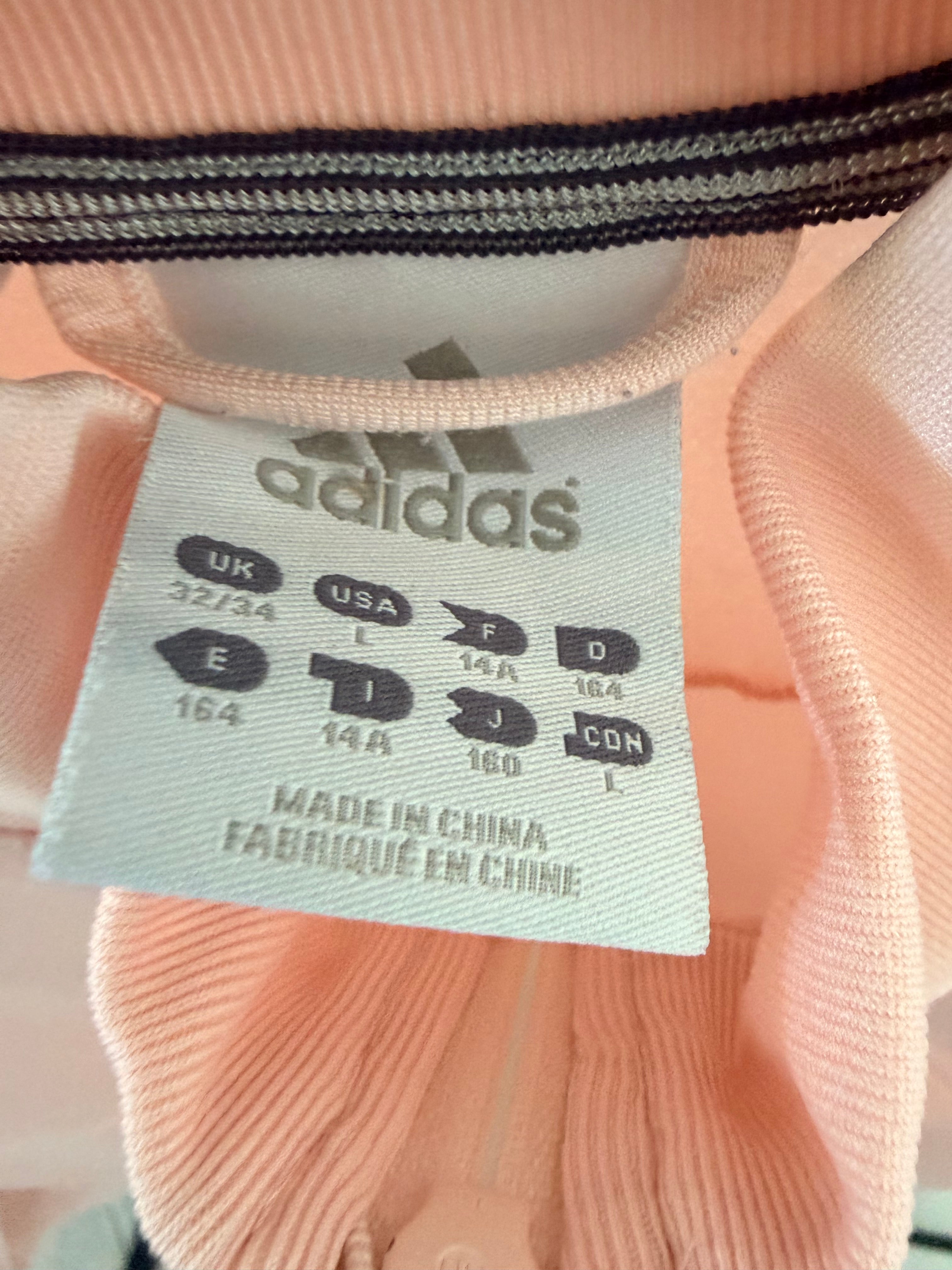 Adidas Γυναικεία Ροζ Ζακέτα Φόρμας 3-Stripes-L
