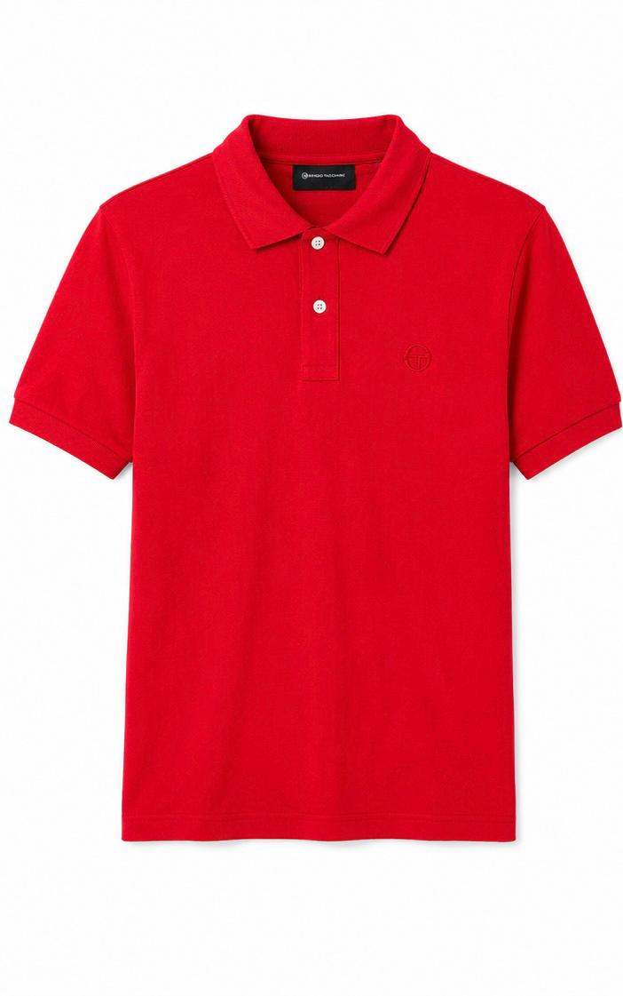 Sergio Tacchini Polo Shirt – Red-M