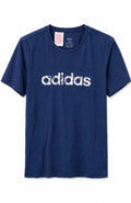 Adidas Παιδικό T-Shirt Μπλε με Logo – L