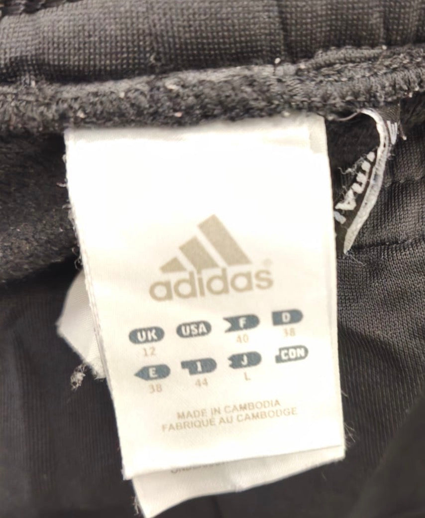 Adidas Ανδρικό Παντελόνι Φόρμας Μαύρο - XL