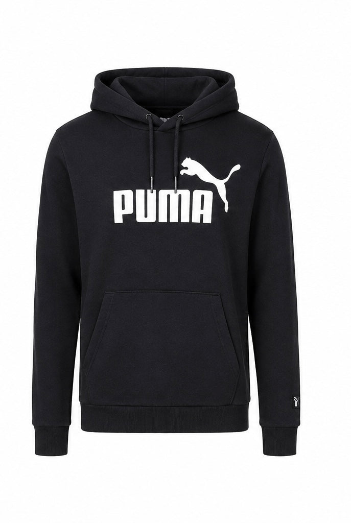 Puma Ανδρικό Φούτερ Μπλουζάκι με Κουκούλα – Μαύρο – M