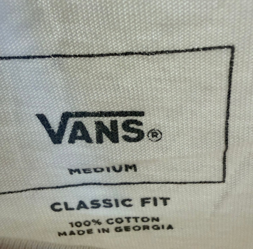 Vans Ανδρικό T-Shirt Μπλουζάκι – Λευκό – M