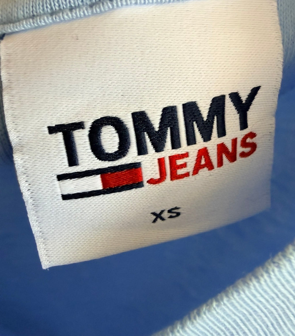 Tommy Jeans Γυναικείο Crop Top Μπλουζάκι – Γαλάζιο – XS