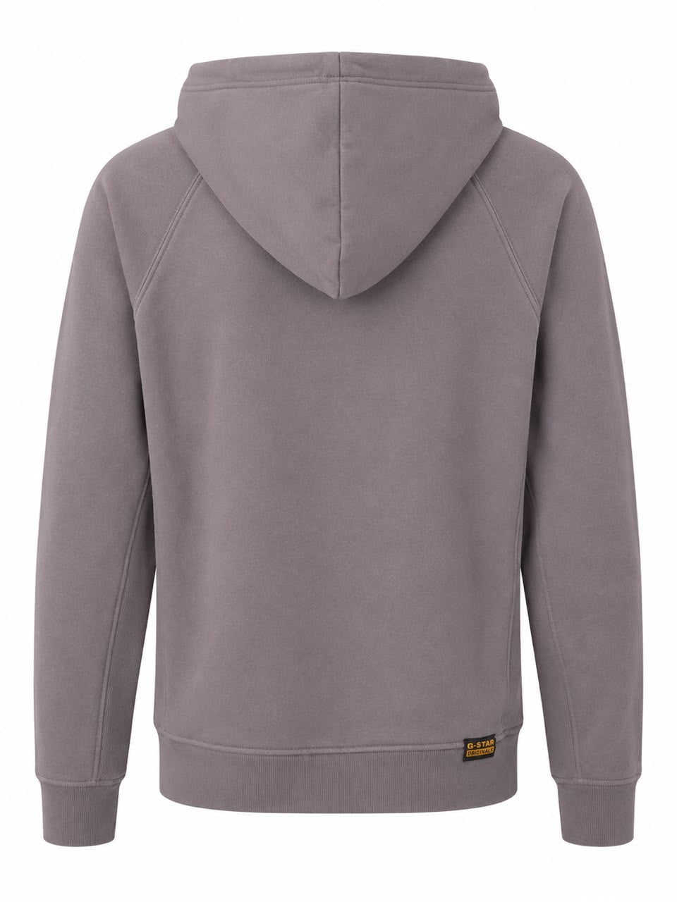 G-RAW Full Zip Hoodie – Taupe / Stone Grey-XS