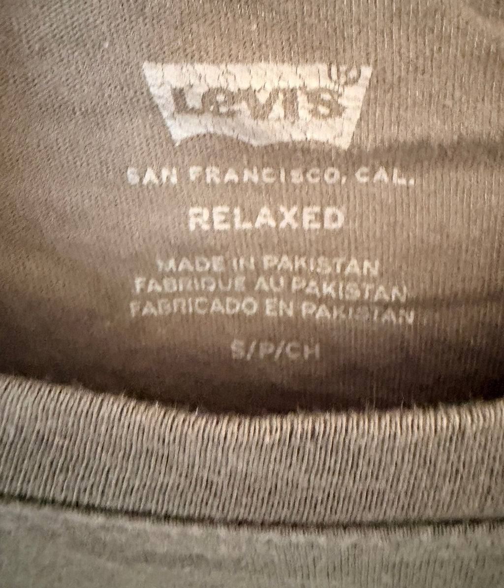 Levi’s Ανδρικό T-Shirt Μπλουζάκι – Χακί – S