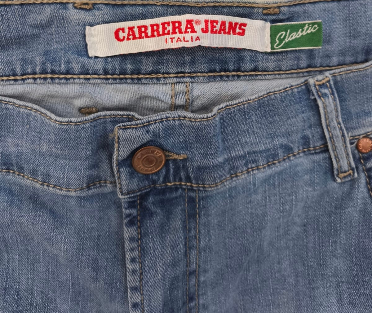 Carrera Jeans Denim Shorts – Light Blue Wash-EU50