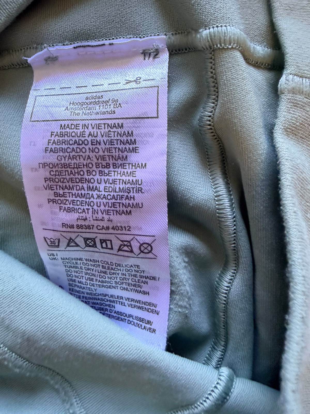Adidas Γυναικείο Κολάν Υψηλής Μέσης σε Χακί Απόχρωση (Μ)