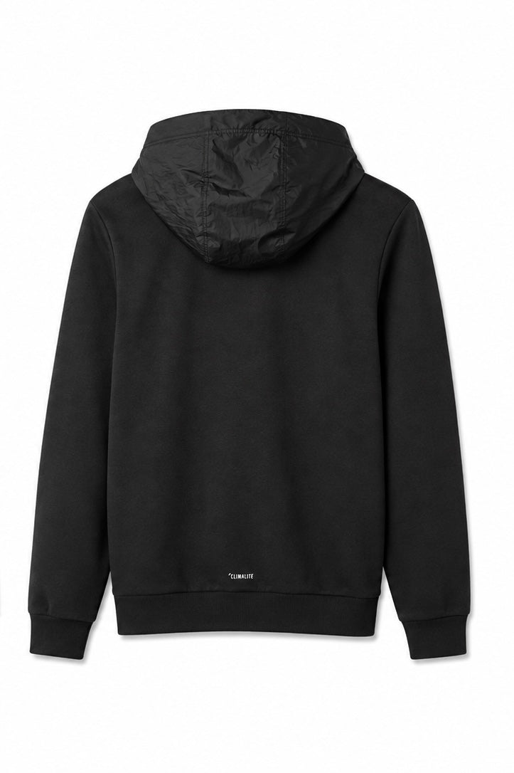 Adidas Ανδρική Ζακέτα Φούτερ με Κουκούλα – Μαύρο – M