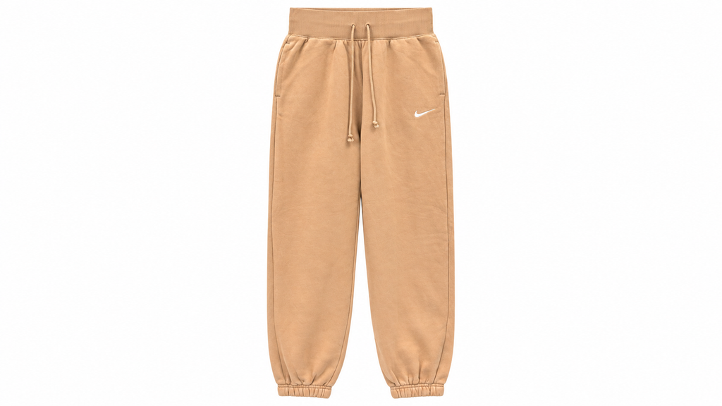 Nike Γυναικείο Παντελόνι Φόρμας Μπεζ - XS