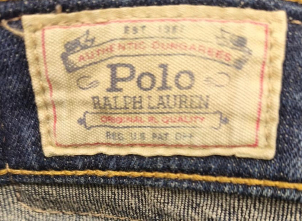 Polo Ralph Lauren Γυναικείο Τζιν Παντελόνι Μπλε - W26