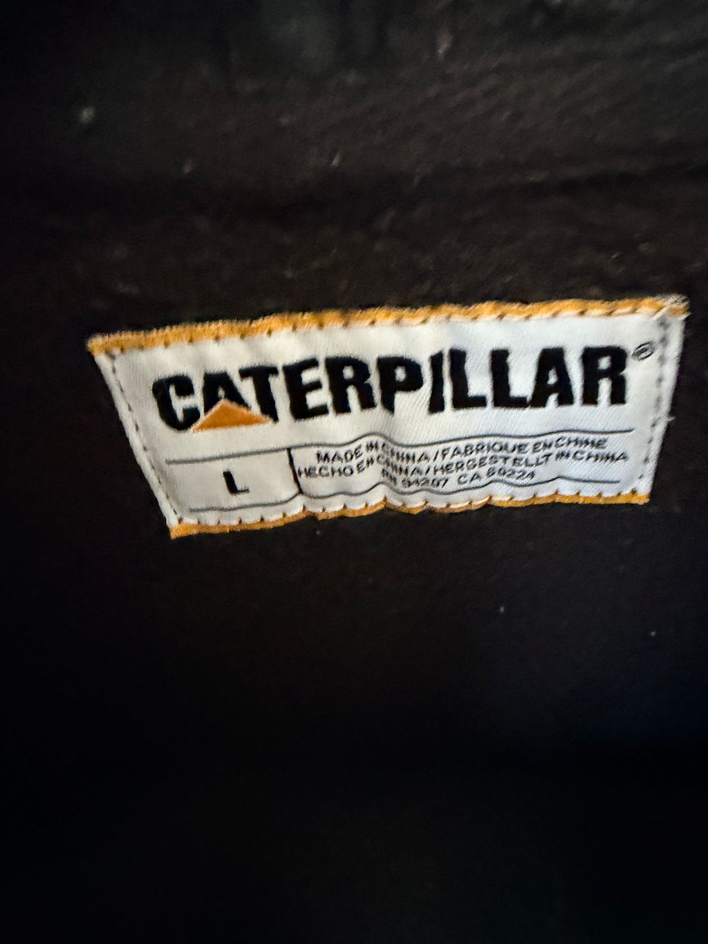 Caterpillar Ανδρικό Φούτερ με Κουκούλα – Μαύρο – L