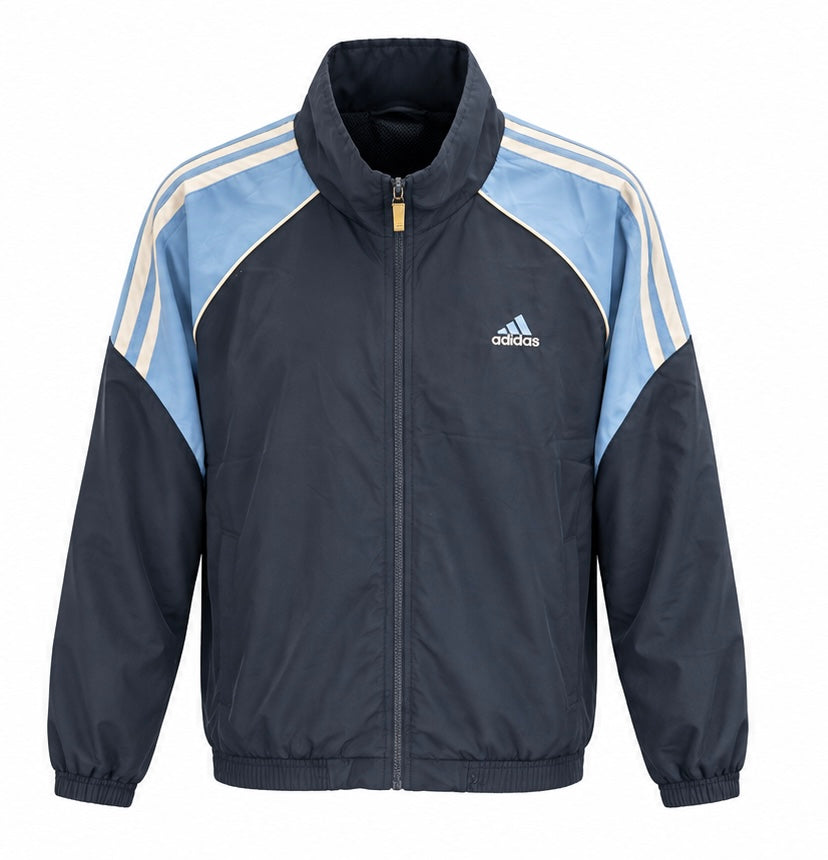 Adidas Ανδρικό Μπουφάν Μπλε - XL