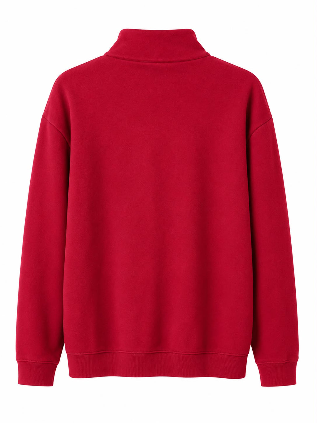 Champion Full Zip Sweatshirt – Red / Navy-2XL
