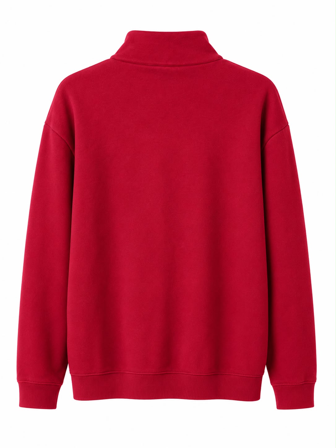 Champion Full Zip Sweatshirt – Red / Navy-2XL