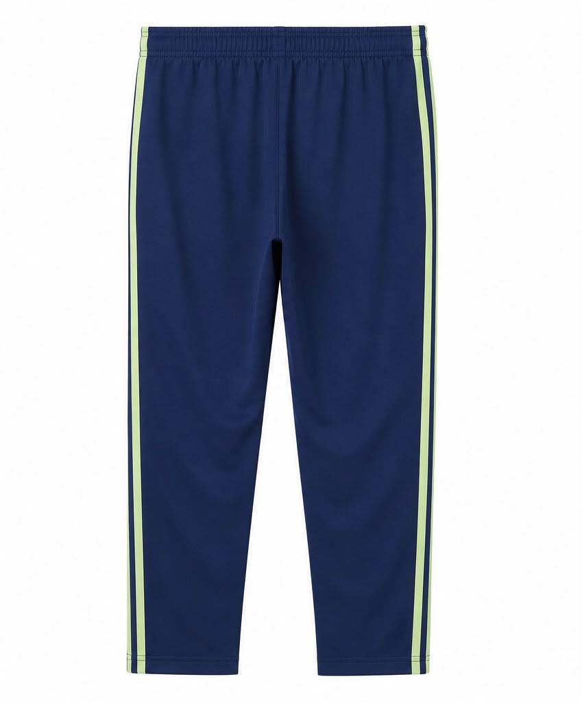 Adidas Originals Ανδρικό Παντελόνι Φόρμας Navy με Lime 3-Stripes-XL
