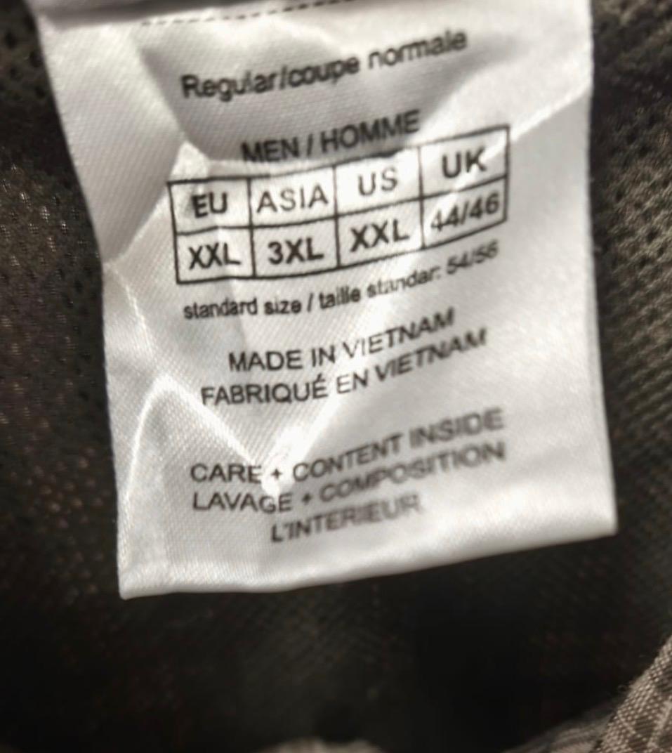 Jack Wolfskin Ανδρικό Κοντομάνικο Πουκάμισο – Καφέ Καρό – XXL