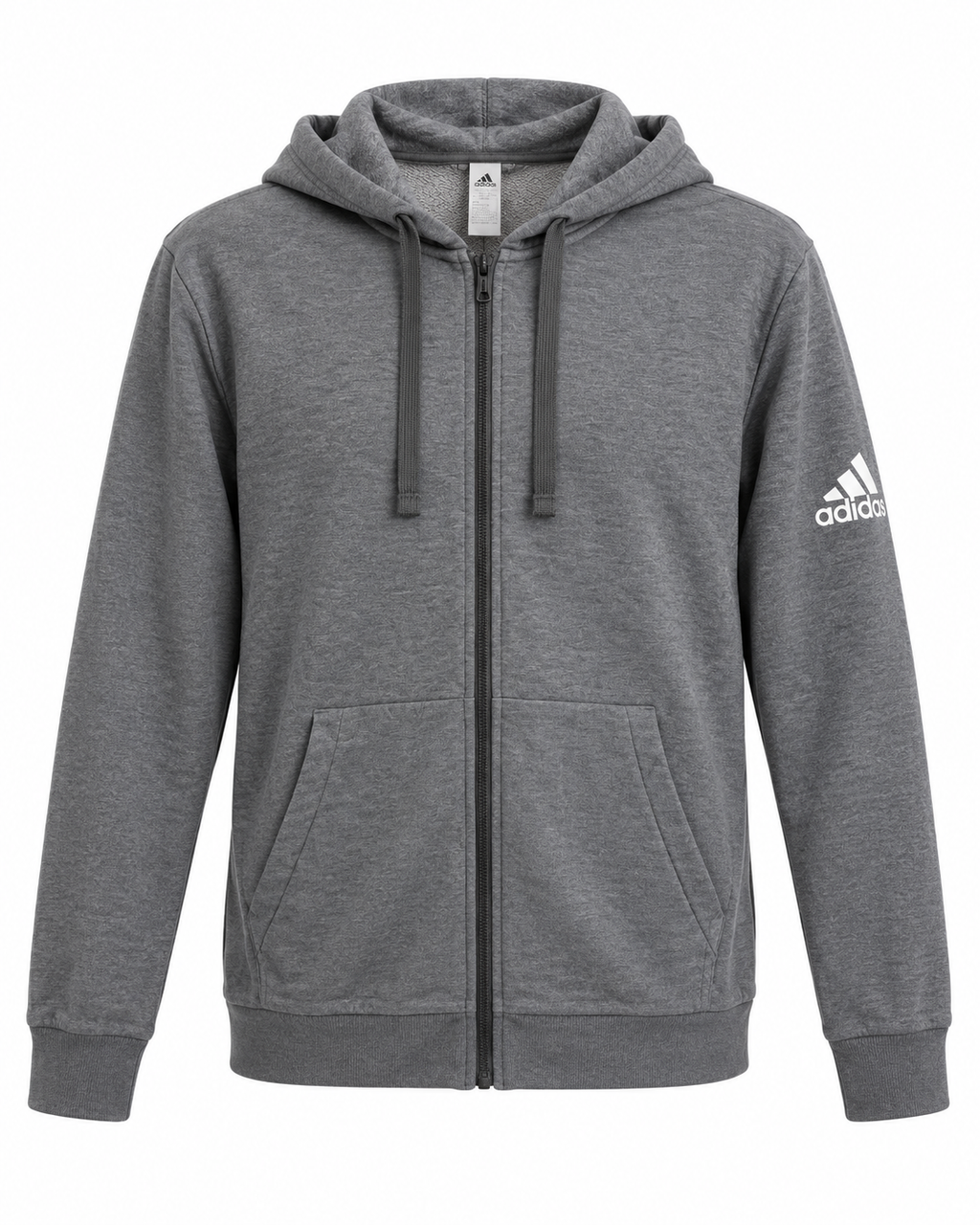 Adidas Ανδρική Ζακέτα Γκρι - XL