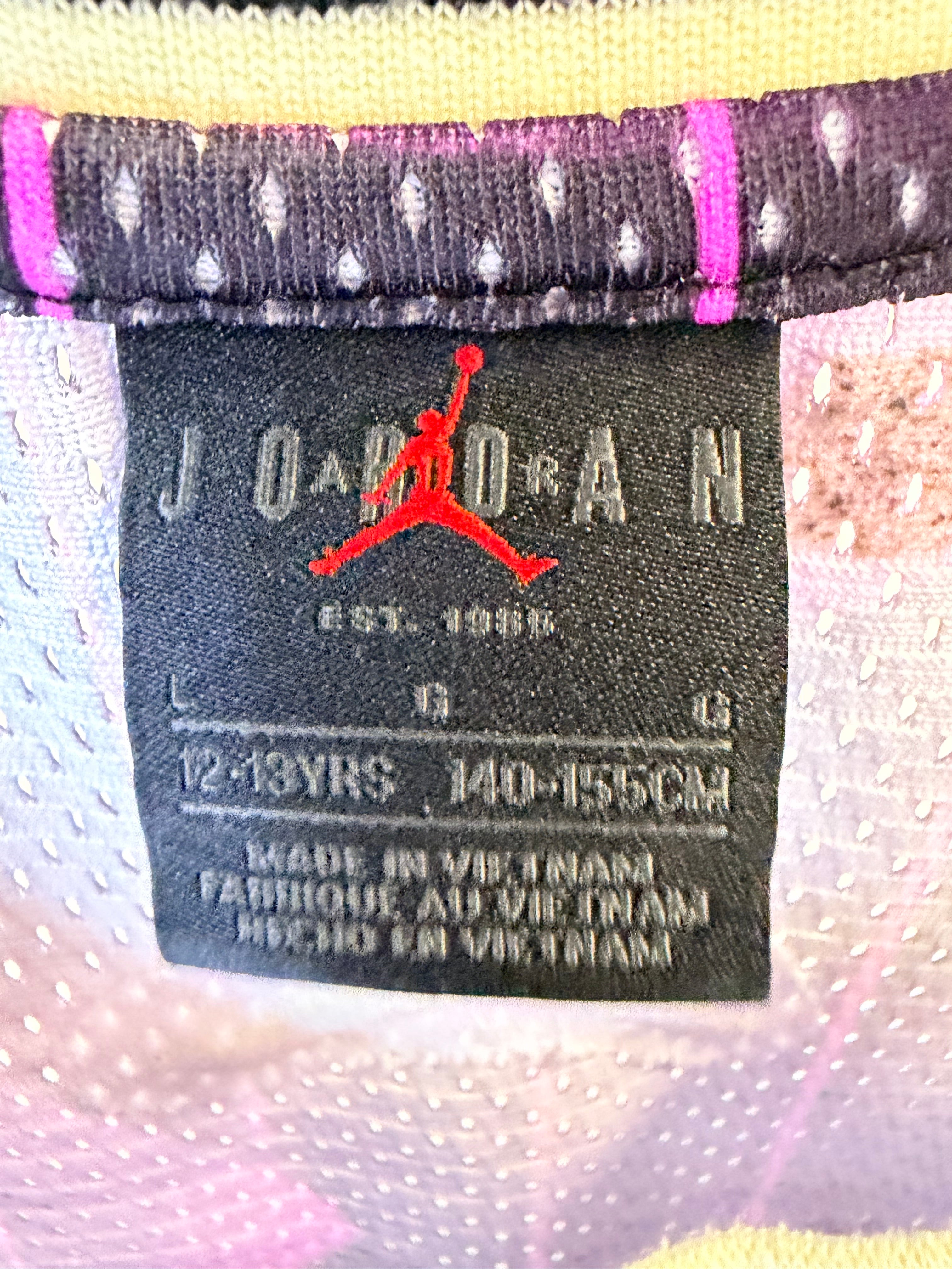 Jordan 23 Basketball Jersey Μαύρο/Μωβ-L