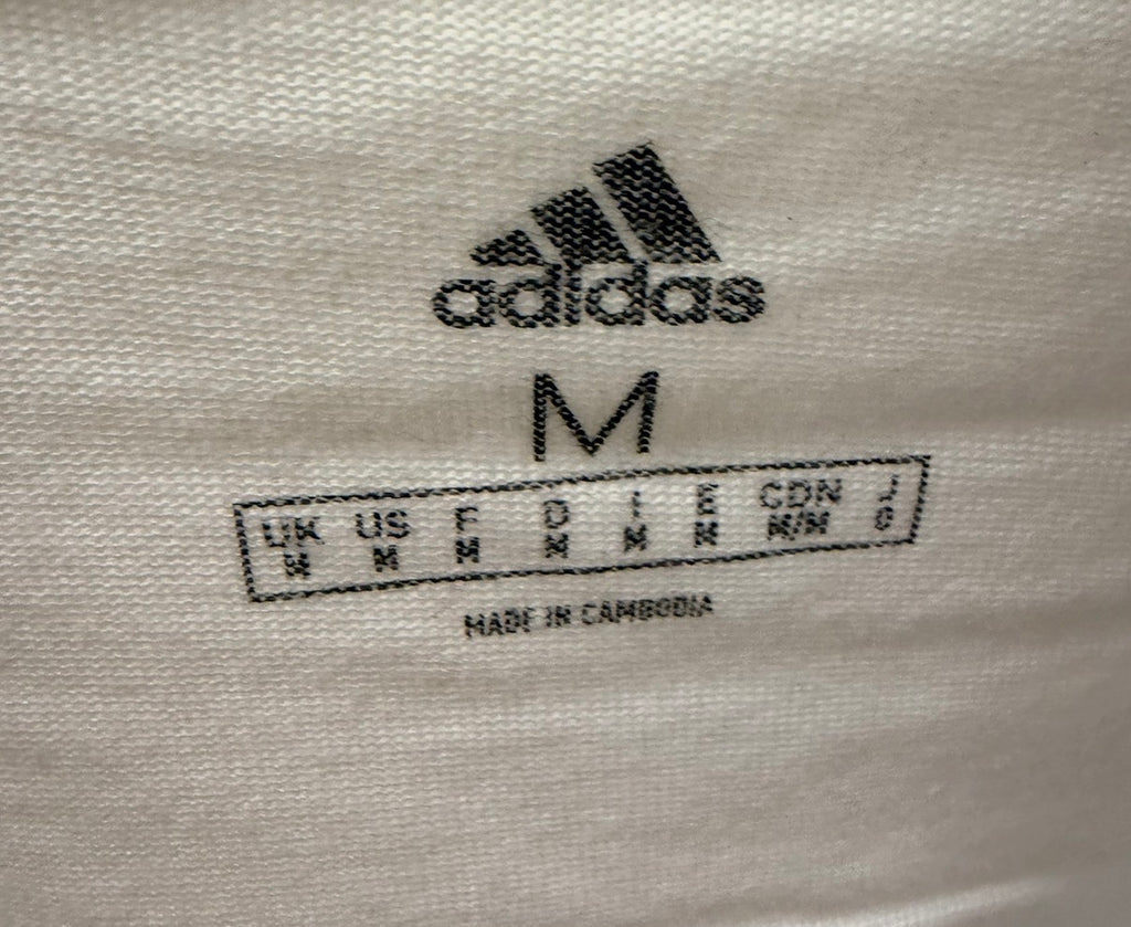 Adidas Ανδρικό Φούτερ Λευκό – M