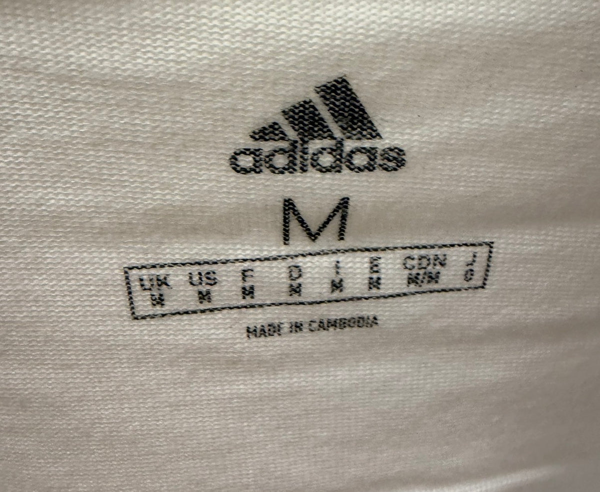 Adidas Ανδρικό Φούτερ Λευκό – M