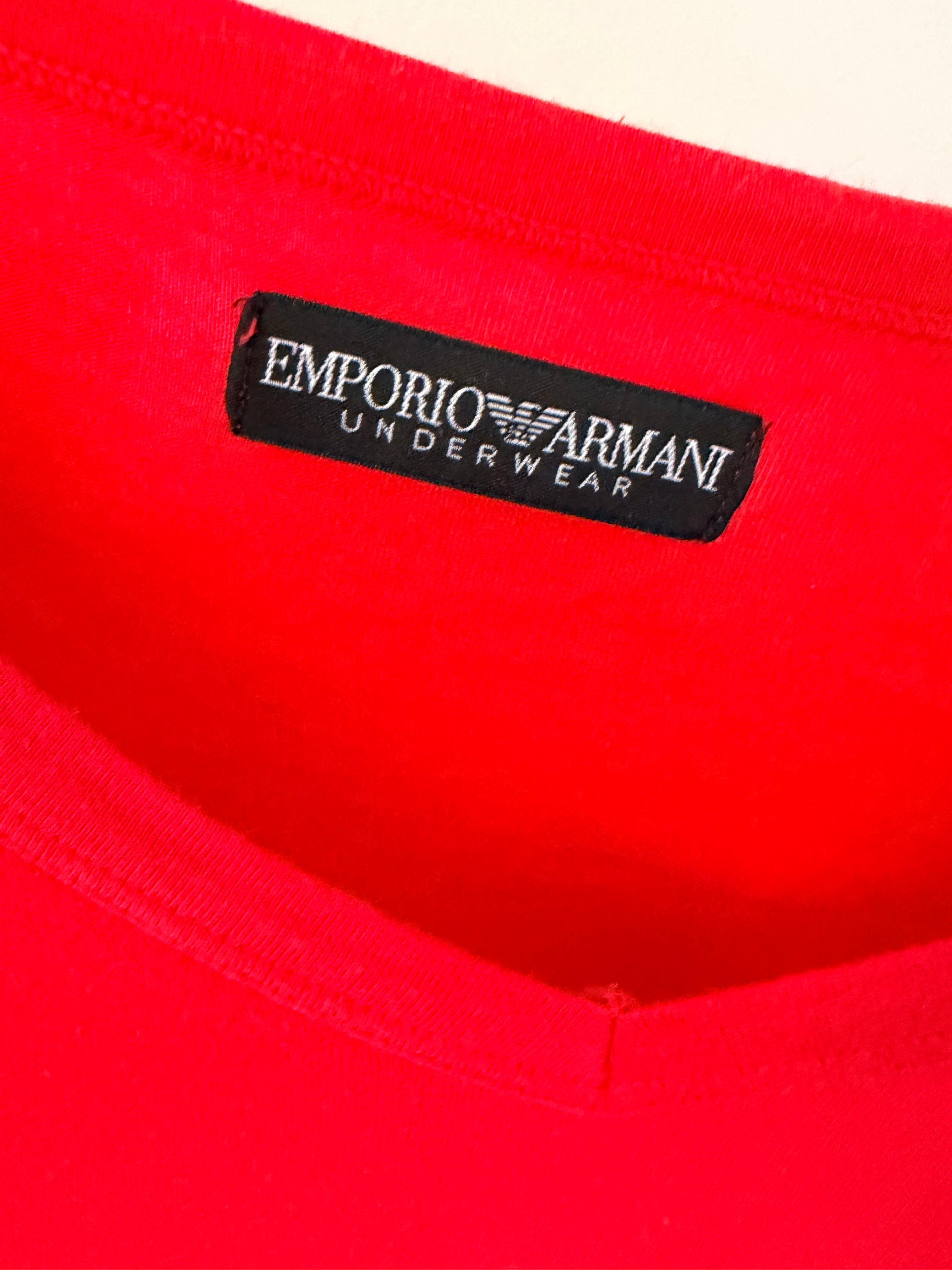 Emporio Armani Γυναικείο T-Shirt – Κόκκινο-M