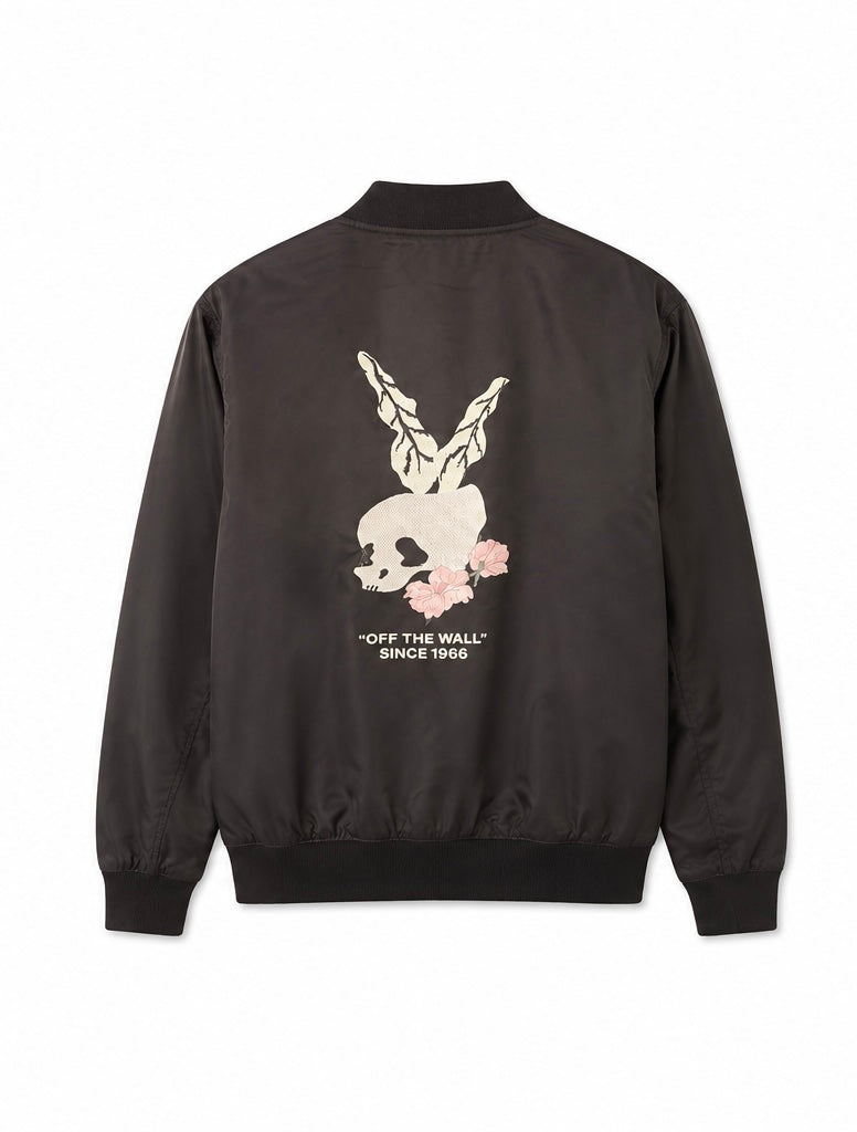 Vans Ανδρικό Bomber Μπουφάν – Μαύρο – Size L