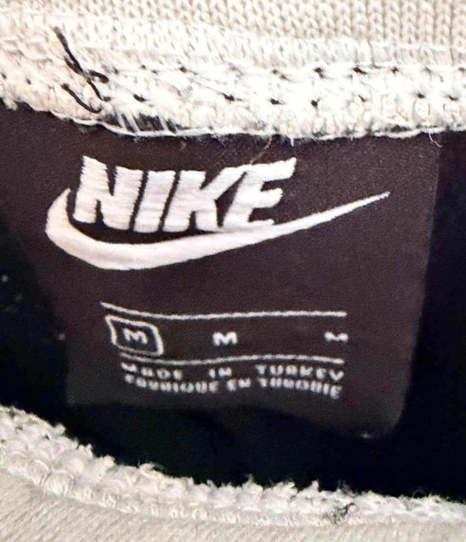 Nike Air Ανδρικό Παντελόνι Φόρμας Μαύρο/Λευκό-M