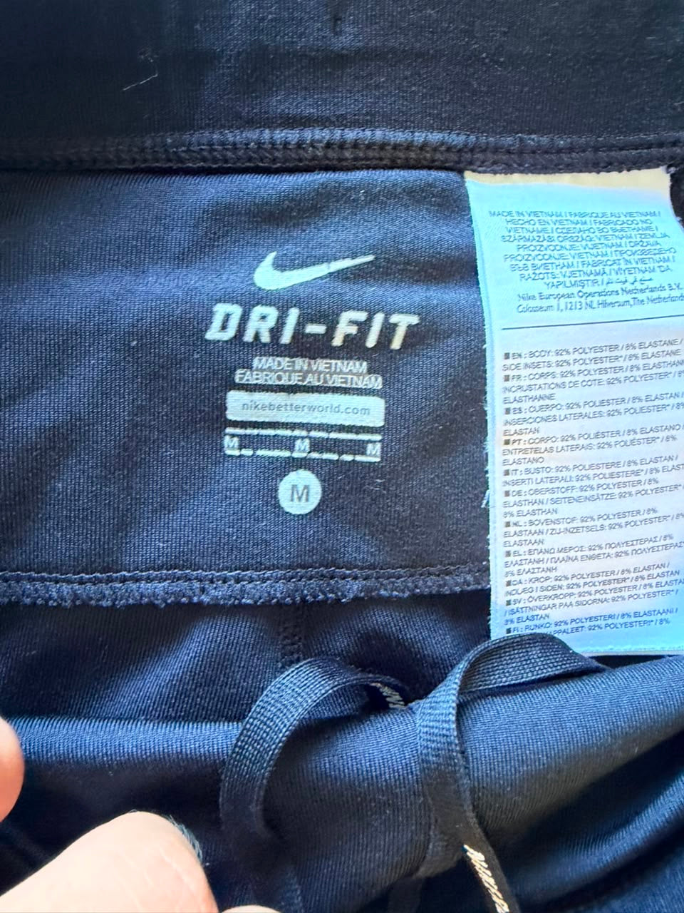 Nike Dri-FIT Performance Leggings Μαύρο-M