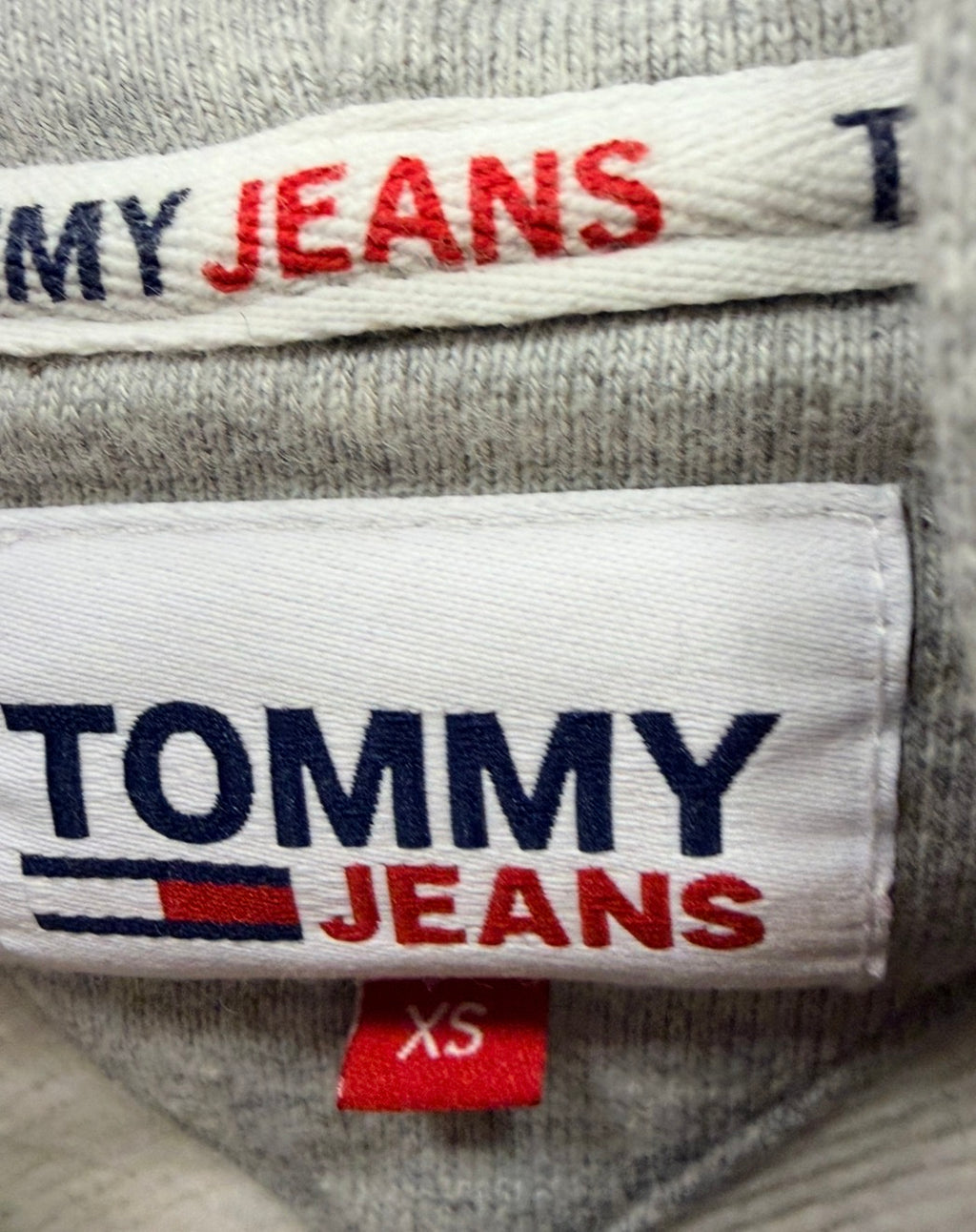 Tommy Jeans Ανδρικό Φούτερ — Γκρι — XS