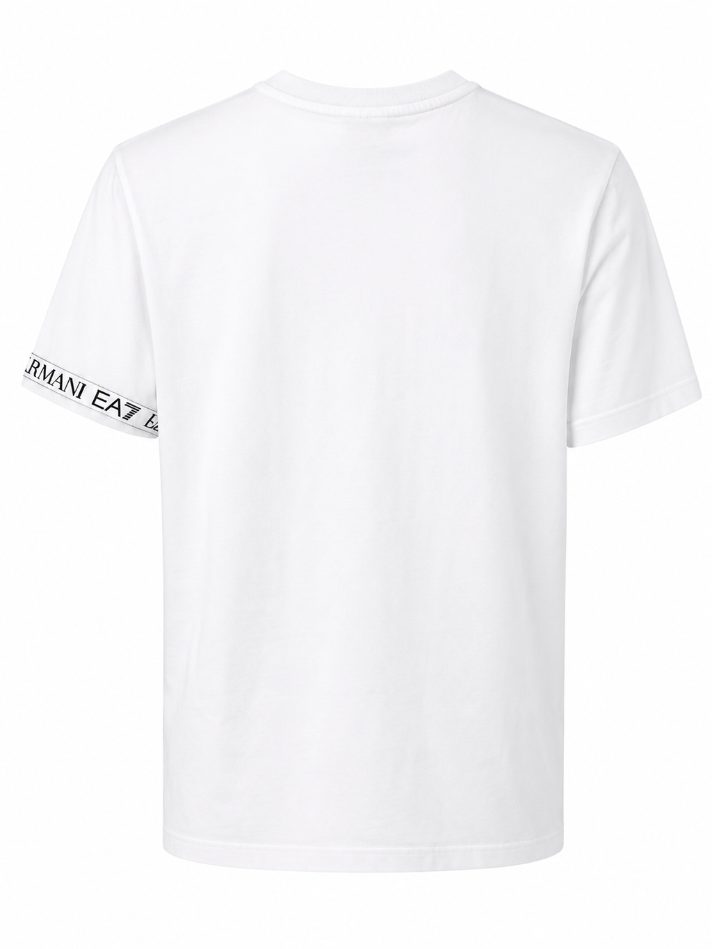EA7 Emporio Armani White Logo T-Shirt-M