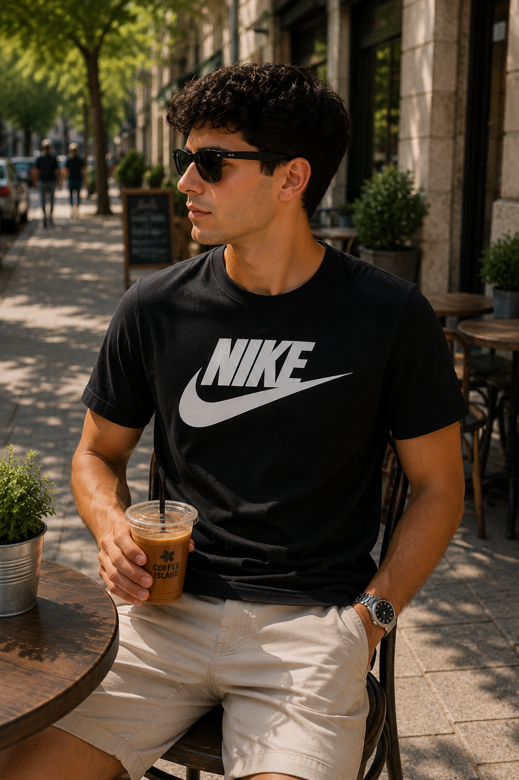 Nike Ανδρικό T-Shirt Μπλουζάκι – Μαύρο – M