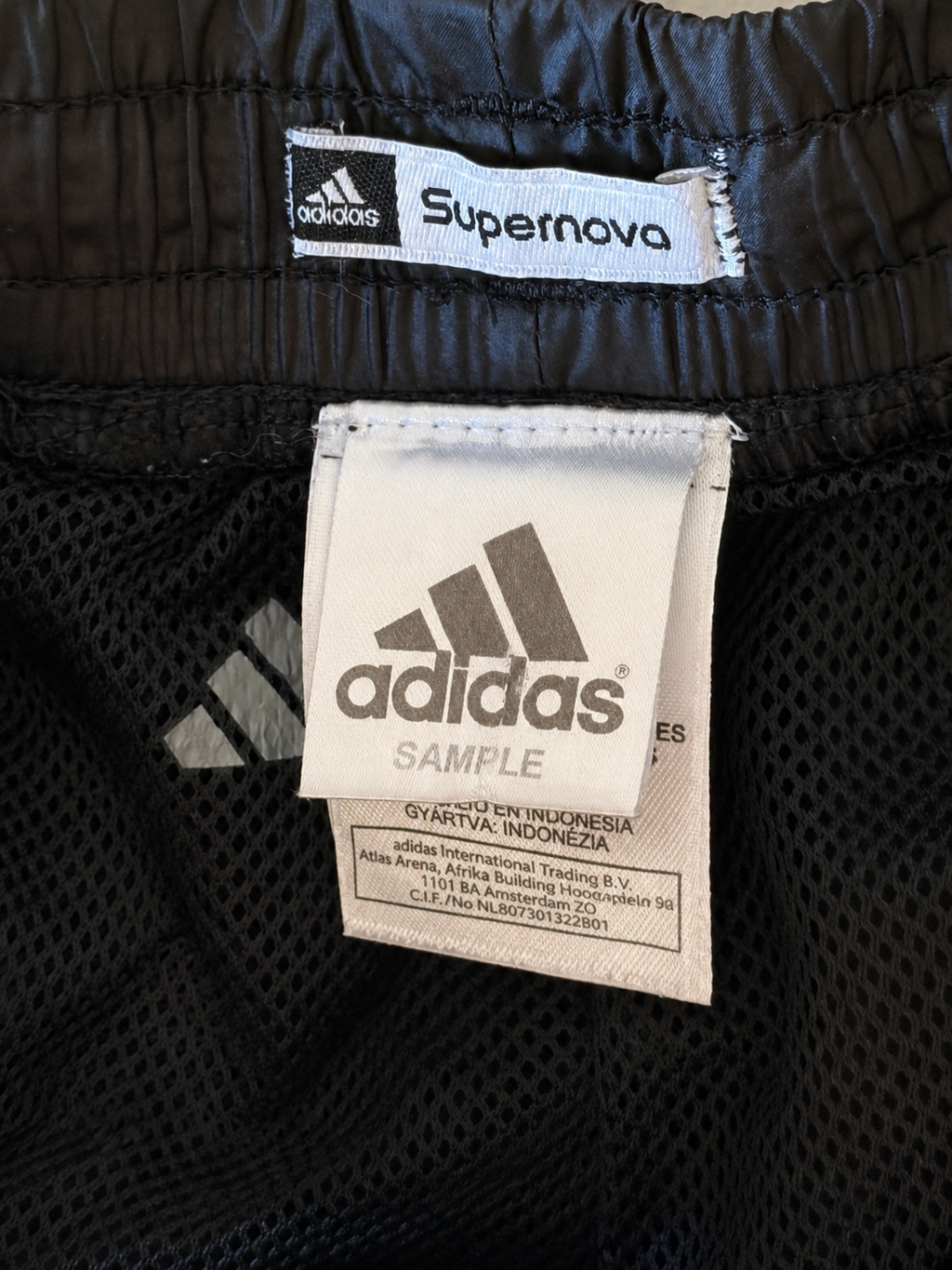 Adidas Response Windbreaker Track Pants – Black-L