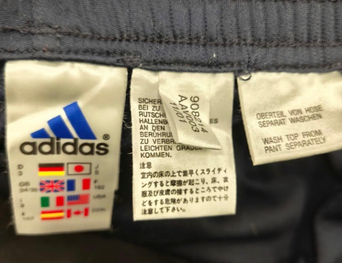 Adidas Ανδρικό Παντελόνι Φόρμας Μπλε - L