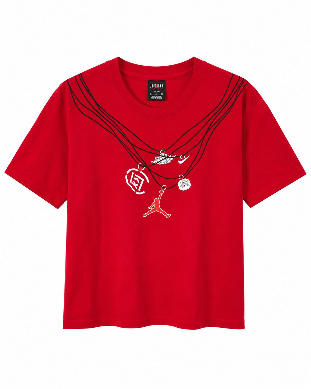 Jordan Graphic Chain T-Shirt Κόκκινο-XL