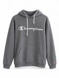 Champion Ανδρικό Φούτερ με Κουκούλα Γκρι – XL