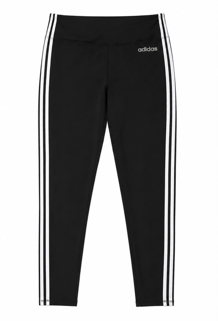 Adidas Γυναικείο Κολάν Climalite Μαύρο 3-Stripes –M