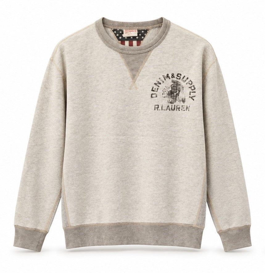 Ralph Lauren Ανδρικό Φούτερ Γκρι – L