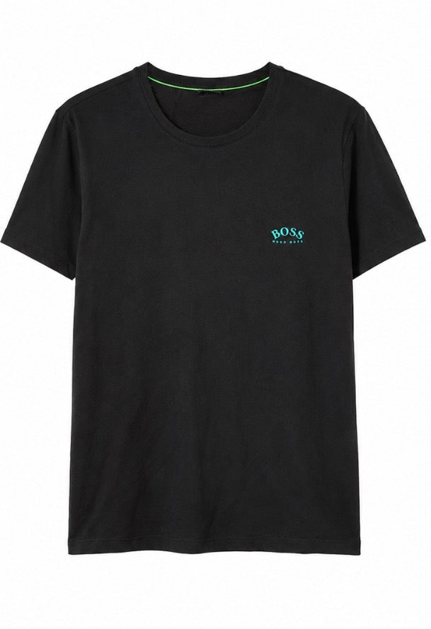 BOSS Μαύρο T-Shirt Ανδρικό-XL