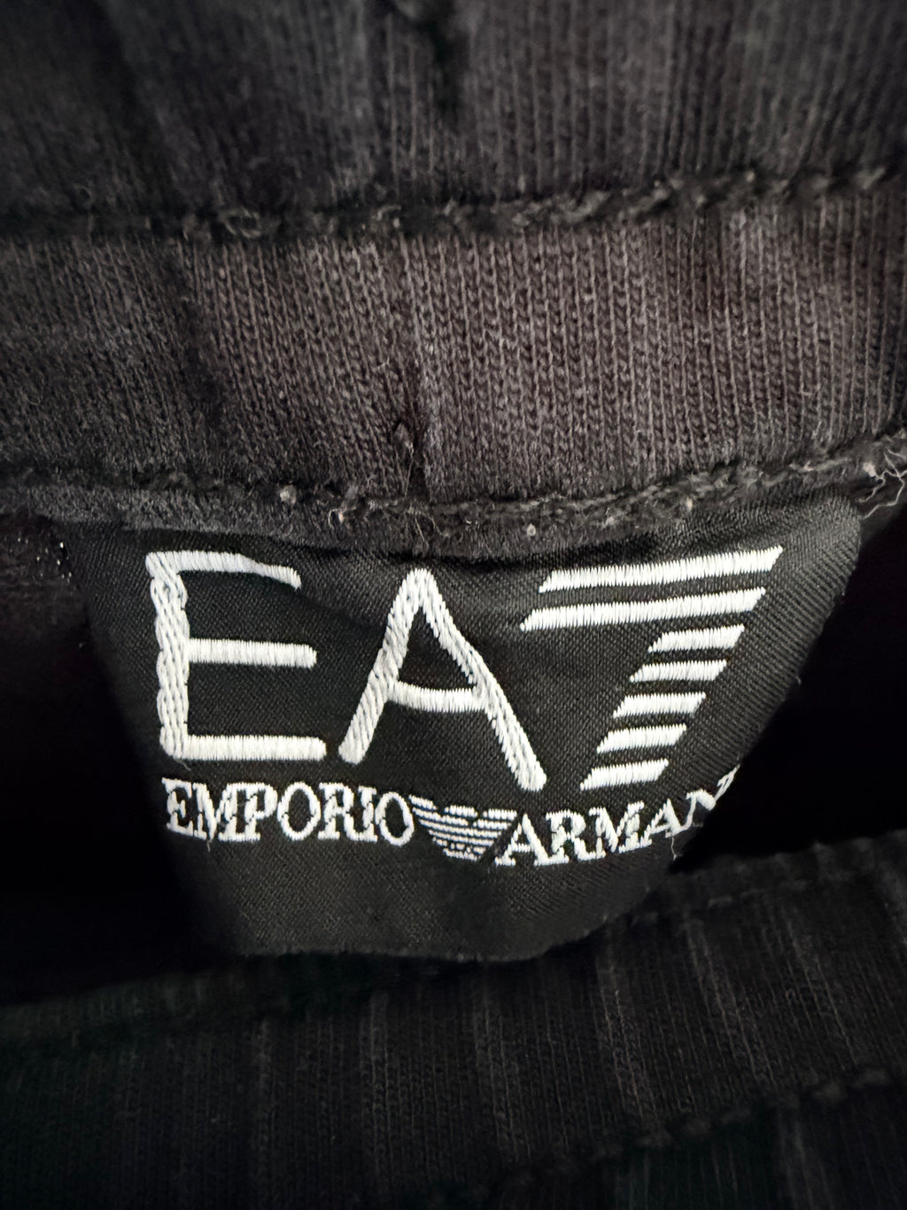 EA7 Emporio Armani Ανδρικό Μαύρο Παντελόνι Φόρμας-L