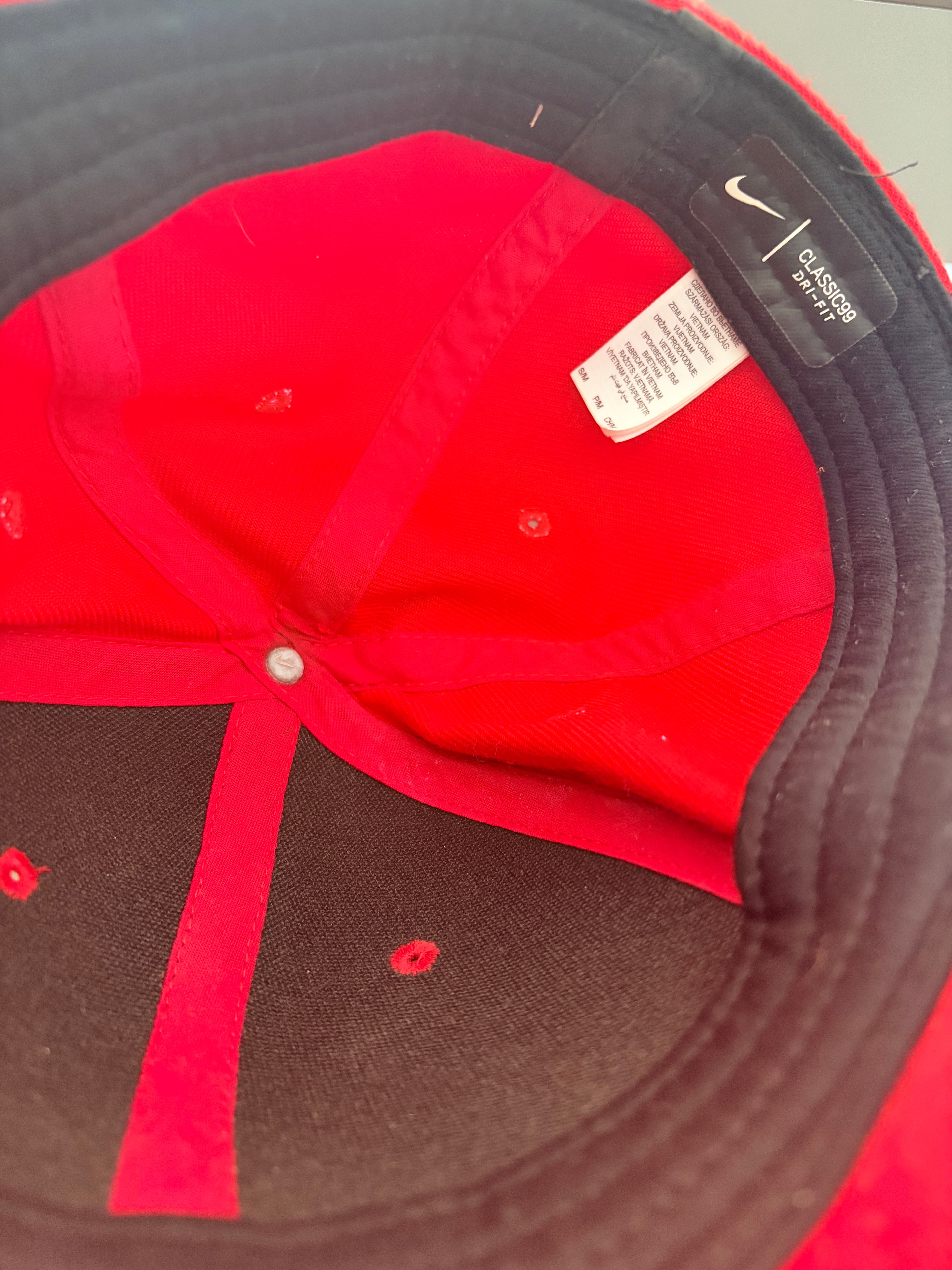 Nike Fitted Cap – Κόκκινο