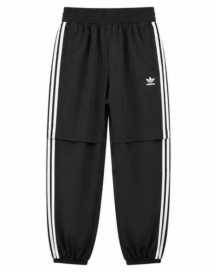Adidas Ανδρικό Παντελόνι Φόρμας Μαύρο - L