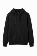 Adidas Ανδρική Ζακέτα Φούτερ με Κουκούλα – Μαύρο – 2XL
